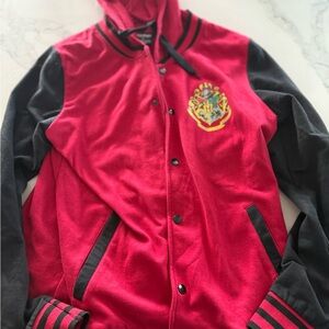 Warner Bros. Red and Black Hogwarts Jacket